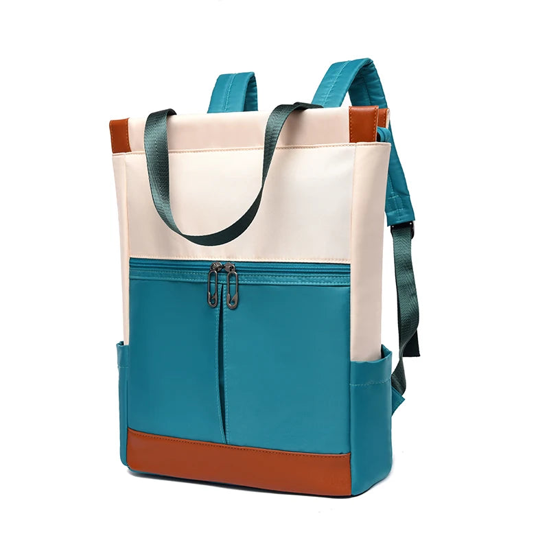 Damen-Rucksack aus Oxford-Stoff in vier Farbvarianten