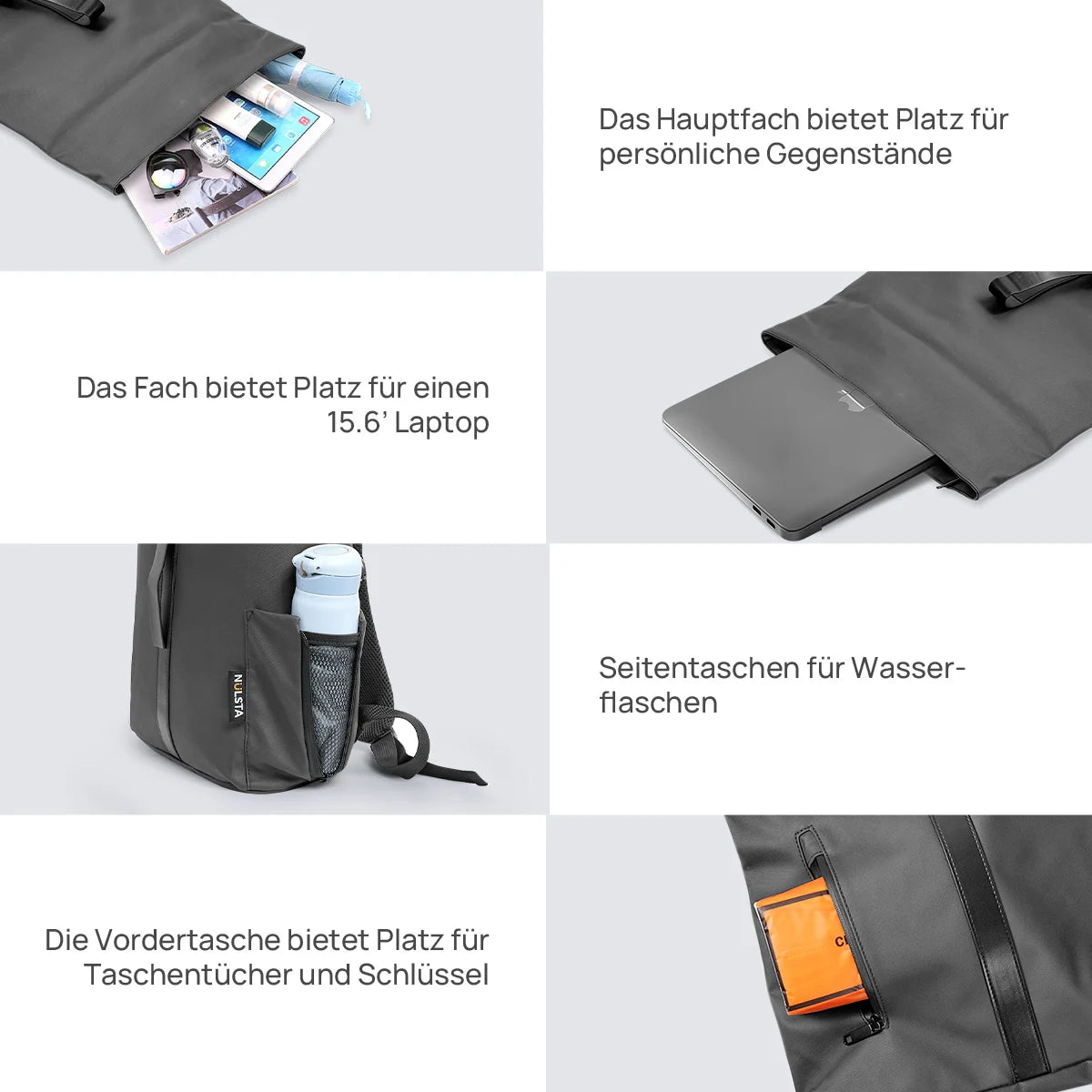 Laptop Fach 15.6 Zoll laptop compartment 15.6 inch