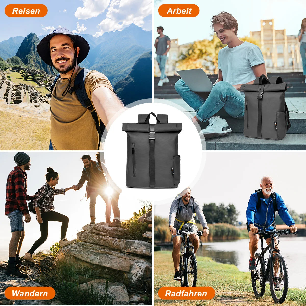 22L Rucksack Outdoor Sport outdoor sports backpack in use