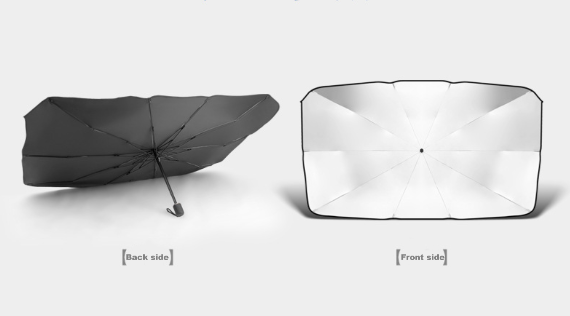 Auto Sonnenschirm Frontscheibe UV-Schutz Faltbar Windschutzscheibe Car Sunshade