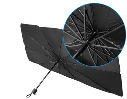Auto-Sonnenschutz-Schirm für die Frontscheibe, 140 × 79 cm