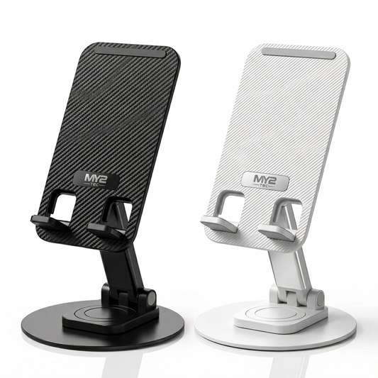 MY2-TEC MY2-T17 Verstellbarer Handy Tablet Ständer 360° Faltbar 4-12,9 Zoll