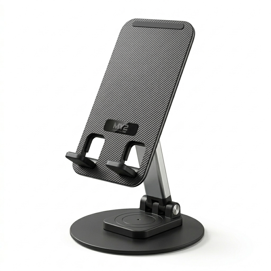 MY2-TEC MY2-T17 Handy- und Tabletständer, faltbar und 360° drehbar