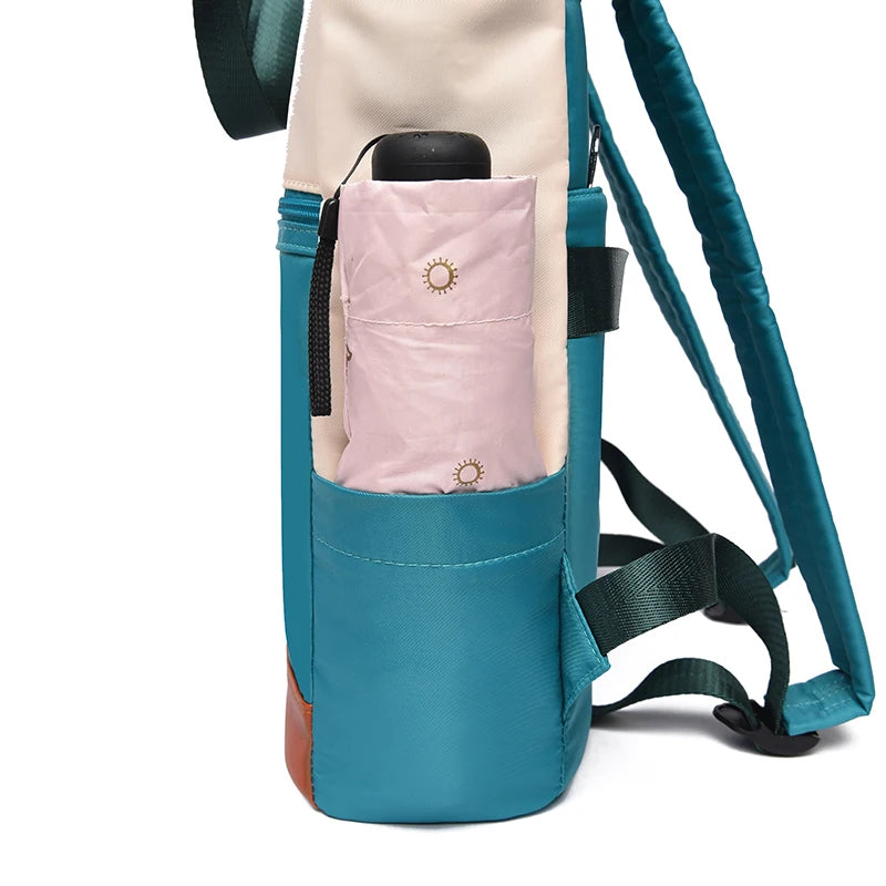 Damen-Rucksack aus Oxford-Stoff in vier Farbvarianten