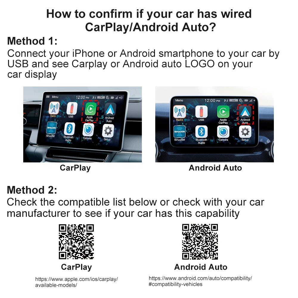 2026 Adapter Seitenansicht kompakt side view 2026 wireless carplay slim