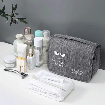 Kulturtasche zum Aufhängen mit Augenmotiv
