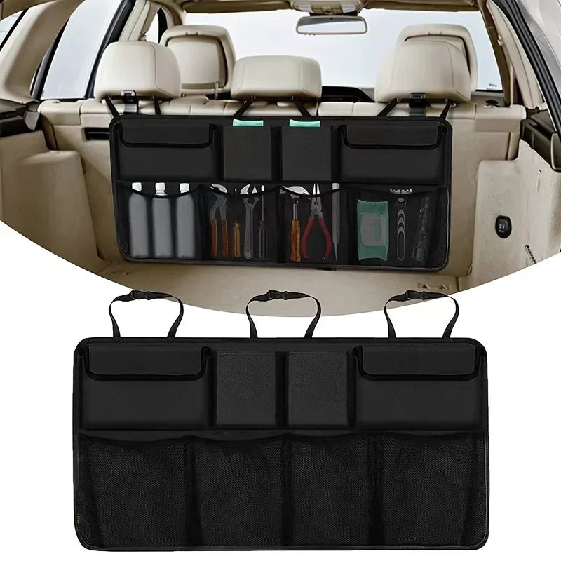 Groessenvergleich Kofferraum-Organizer Massangaben size reference car trunk organizer dimensions