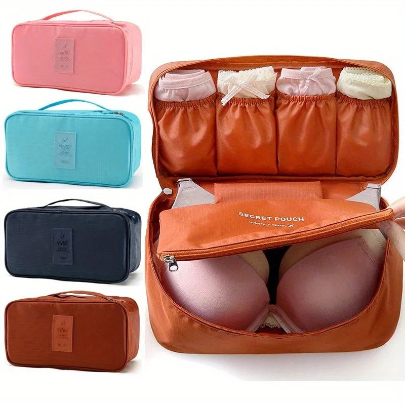 BH Unterwäsche Organizer Reise grau navy pink orange bra underwear organizer travel
