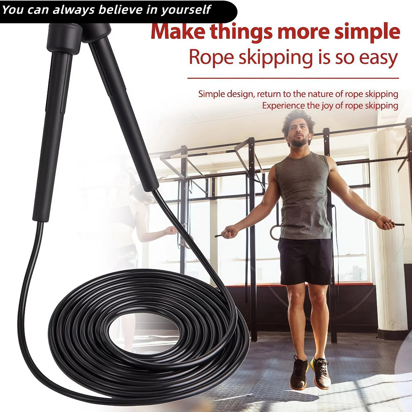 Springseil Griff Lager handle bearing speed rope