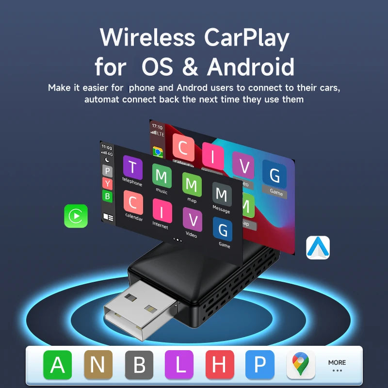 2026 CarPlay Adapter Verpackung Box packaging 2026 carplay adapter box contents