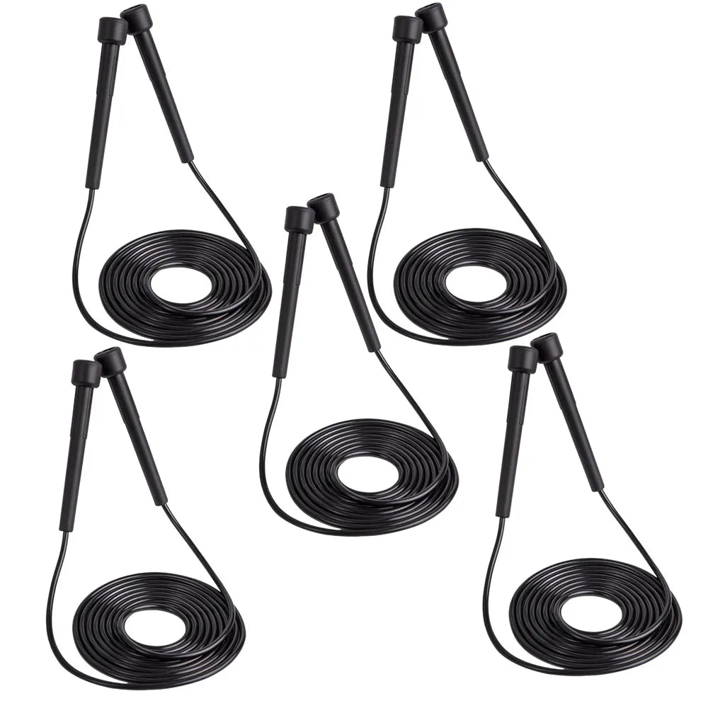 PVC Speed Springseil 2,8 m verstellbar Erwachsene Kinder Gym Fitness 1-10 Stück