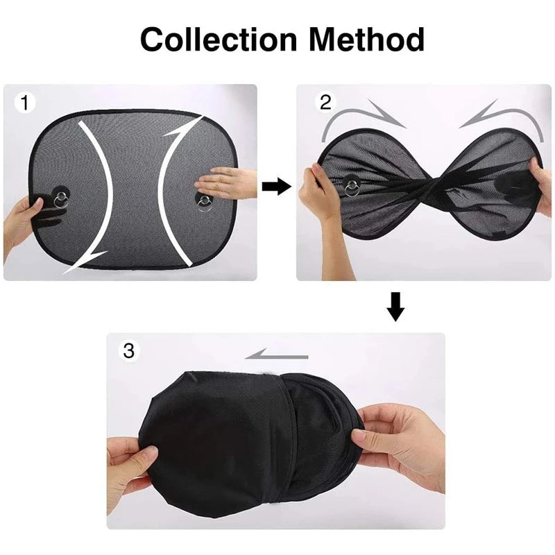 Lieferumfang Sonnenschutz Set sunshade set packaging