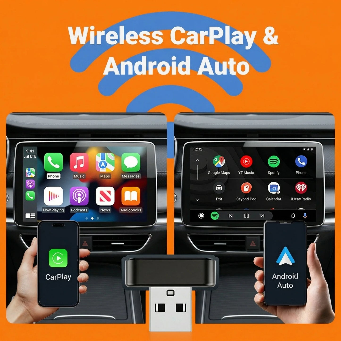 Lieferumfang Wireless CarPlay Adapter Verpackung carplay packaging