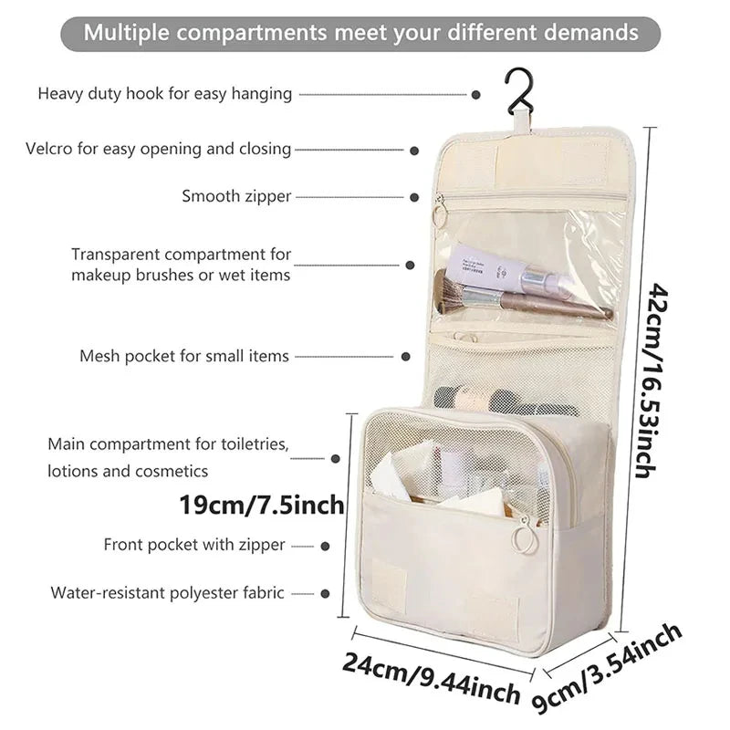 Groessenvergleich Makeup Bag size comparison