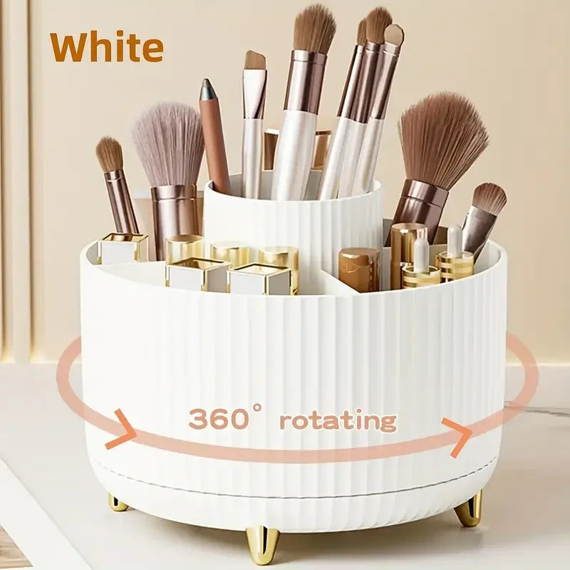 360° Makeup Organizer Drehbar Pinselhalter Lippenstift Schmuckbox 12 Varianten