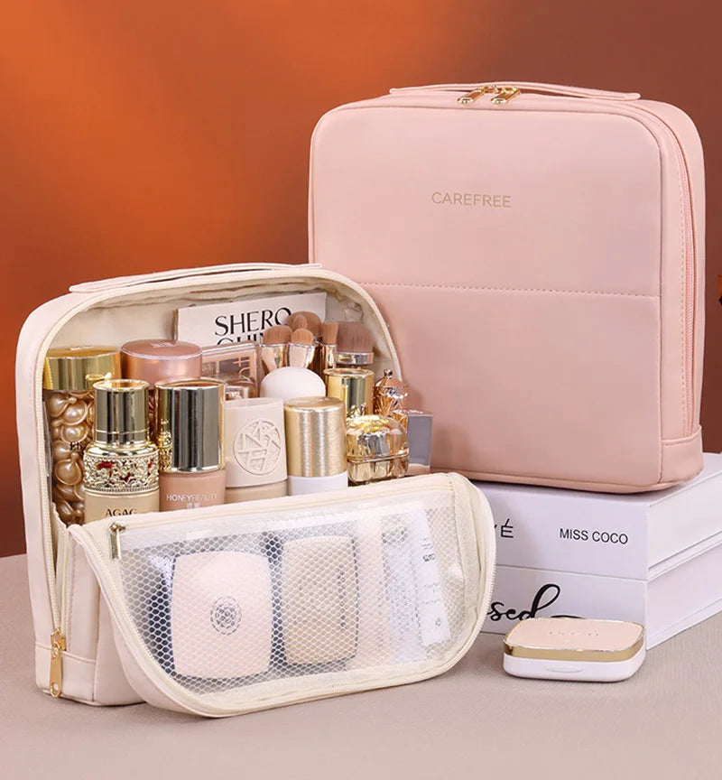 Makeup Bag Farben schwarz braun pink weiss colors