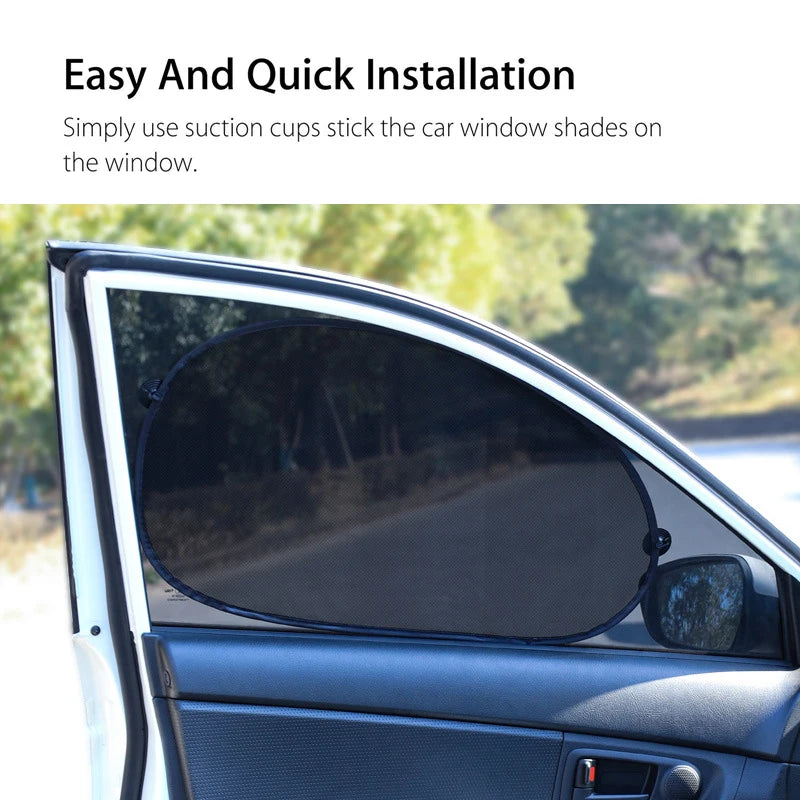 Sonnenschutz aufgespannt Frontscheibe sunshade windscreen installed