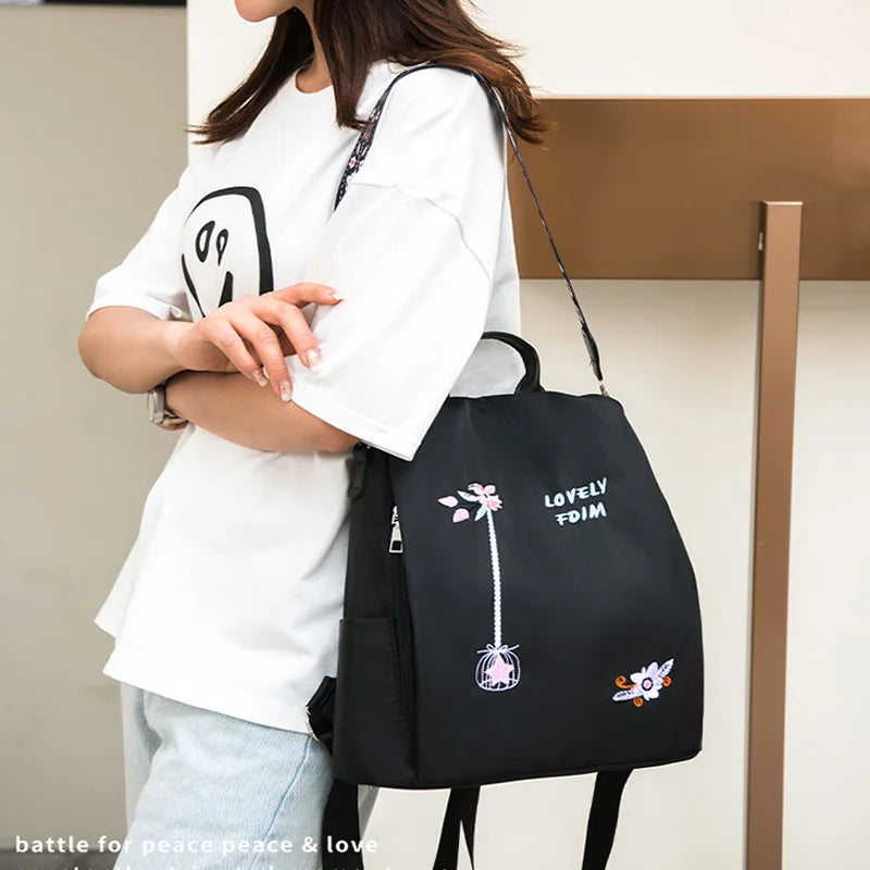Blumen Rucksack Alltag Damen everyday women use