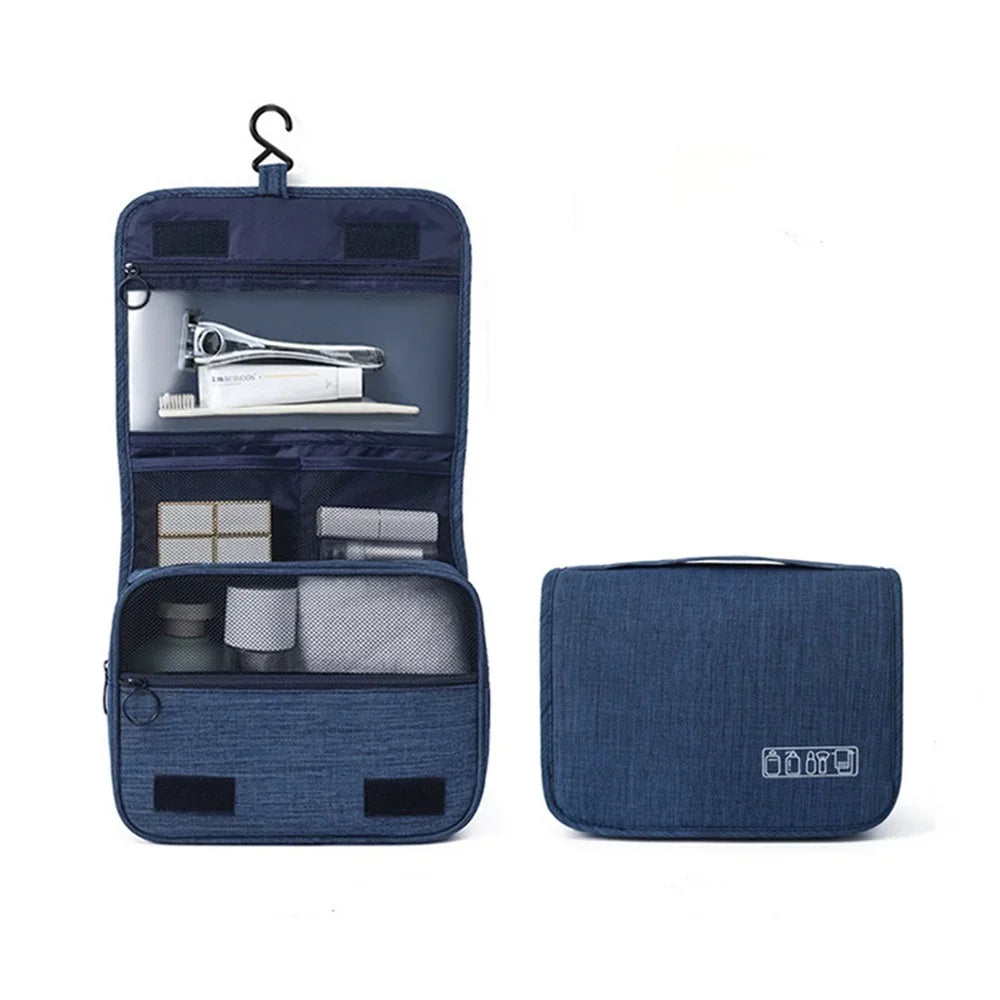 Portable Waschtasche mit Haken Wasserdicht Damen Herren Große Kapazität Reise