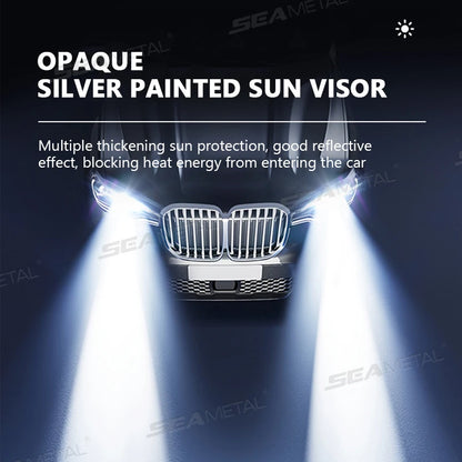 BLALION Sonnenschutz im eingebauten Zustand installed windshield sun shade car