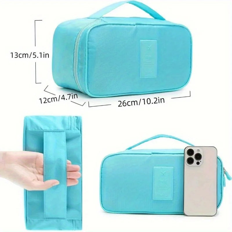 Portable BH-Unterwäsche-Organizer Reisetasche Kosmetiktasche 4 Farben Reise