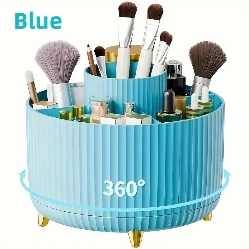 360° Makeup Organizer Drehbar Pinselhalter Lippenstift Schmuckbox 12 Varianten