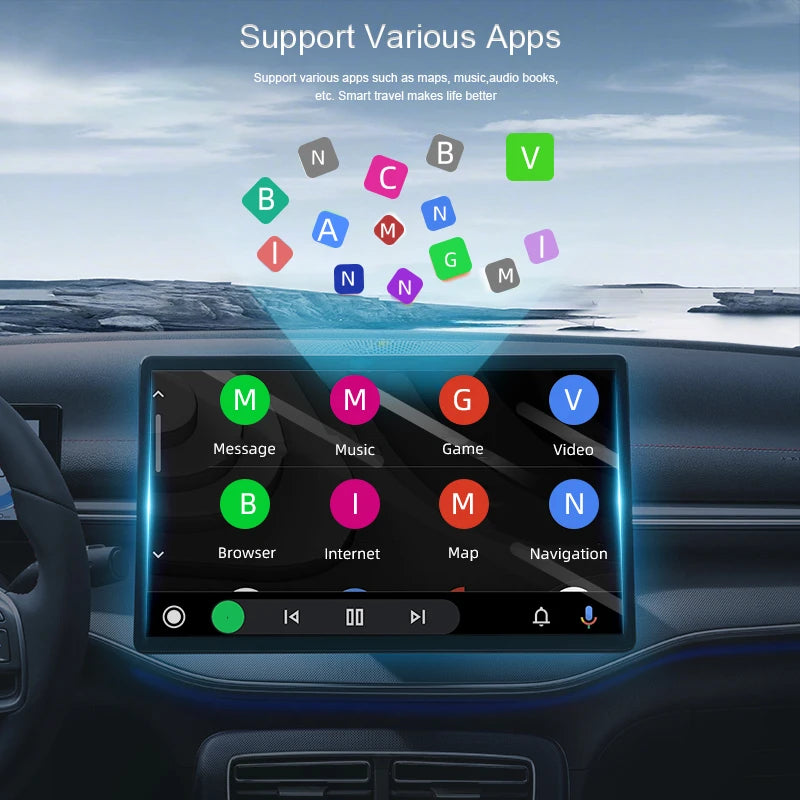2026 Adapter im Auto verbunden in car connected 2026 wireless carplay setup
