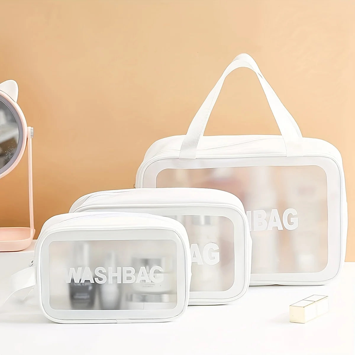 Waschtasche Seitenansicht side view bag