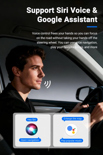 USB-Adapter für kabelloses CarPlay und Android Auto mit OTA