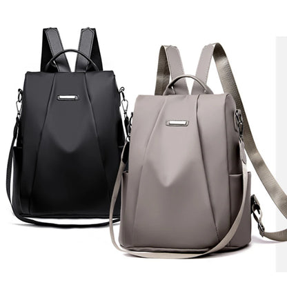 Damen Oxford Rucksack schwarz khaki wasserabweisend women oxford backpack waterproof