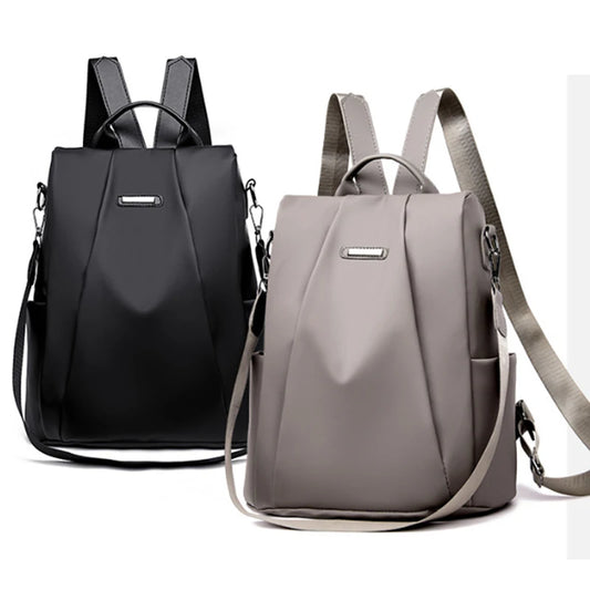 Damen Oxford Rucksack schwarz khaki wasserabweisend women oxford backpack waterproof