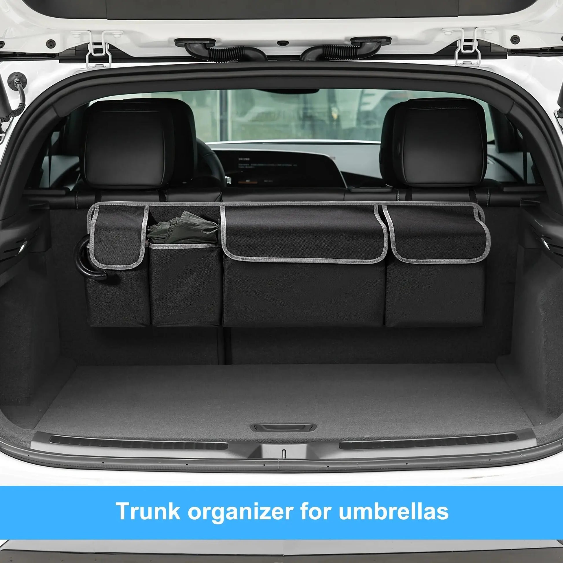 Auto-Organizer Seitenansicht am Sitz befestigt side view attached seat organizer