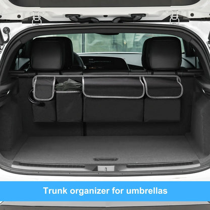 Auto-Organizer Seitenansicht am Sitz befestigt side view attached seat organizer