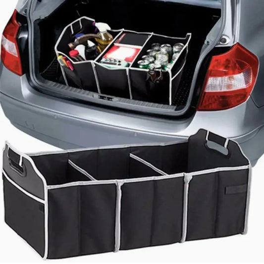 Kofferraum-Organizer faltbar wasserdicht 3 Faecher car trunk organizer foldable waterproof