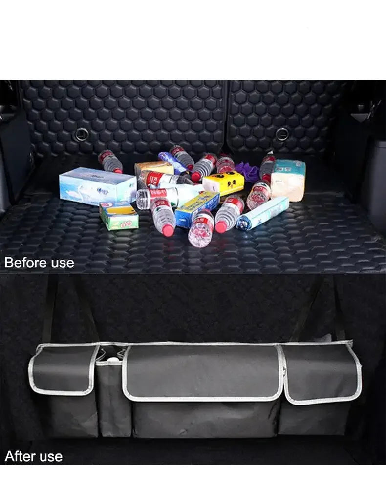 Auto-Organizer Kofferraum auch einsetzbar car trunk use backseat organizer