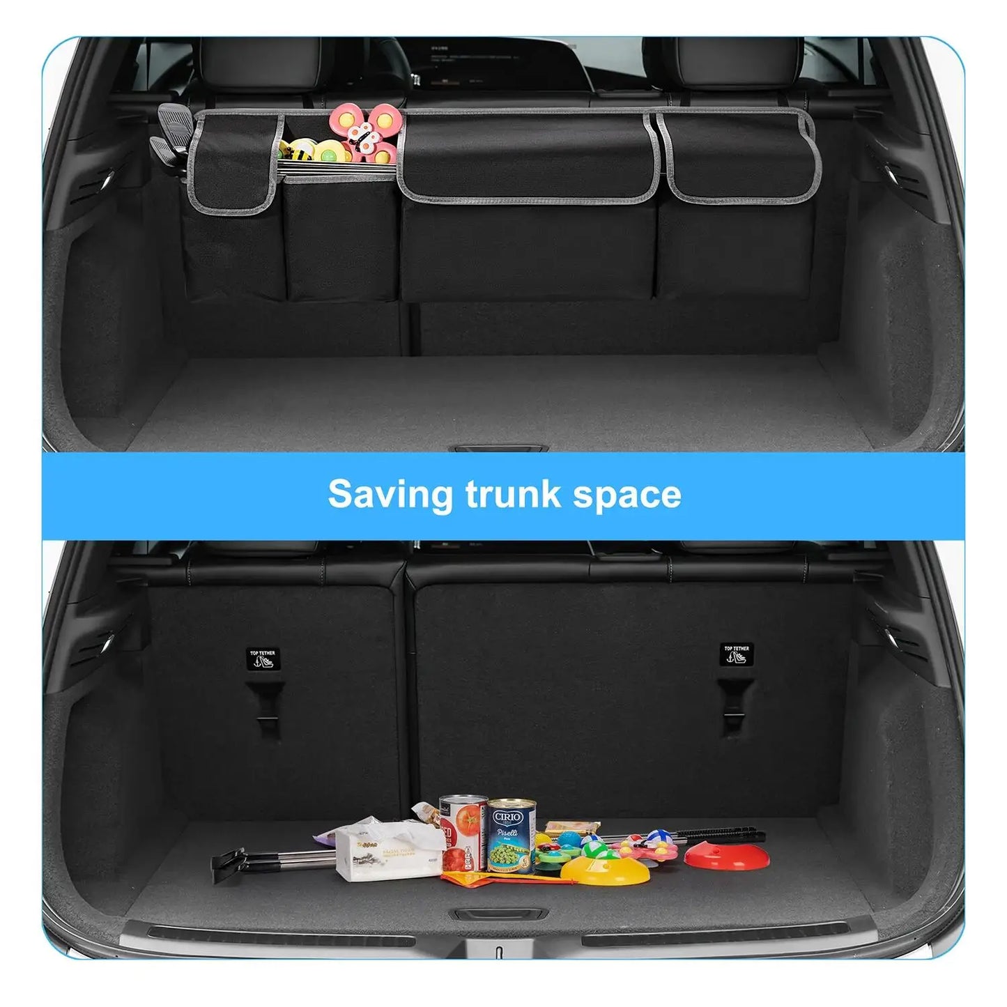 Auto-Organizer Rücksitz Familie im Einsatz backseat organizer family in use car