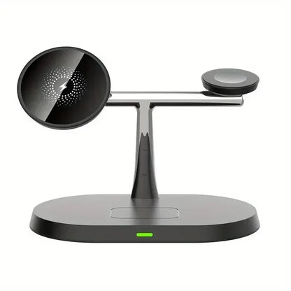 Magnetischer 3-in-1-Ladeständer für kompatible Apple-Geräte