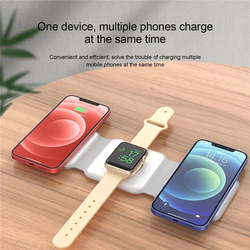 3-in-1 Wireless Charger Nacht Lifestyle night lifestyle charging