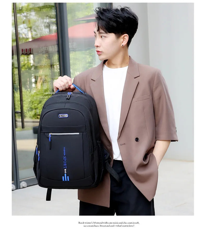 Anti-Diebstahl Laptop-Rucksack Wasserdicht USB Herren Business 15,6 Zoll Reise