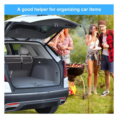 Auto-Organizer Verpackung Lieferumfang car seat organizer packaging contents