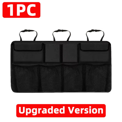 Kofferraum-Organizer im SUV Kofferraum Lifestyle-Foto car trunk organizer SUV boot lifestyle