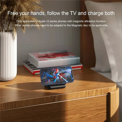 Wireless Ladestation Seitenansicht elegant charger side view