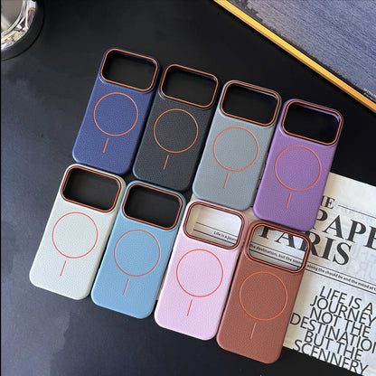 Litschi iPhone Huelle Farbvarianten dunkelblau schwarz braun litchi case color variants blue black