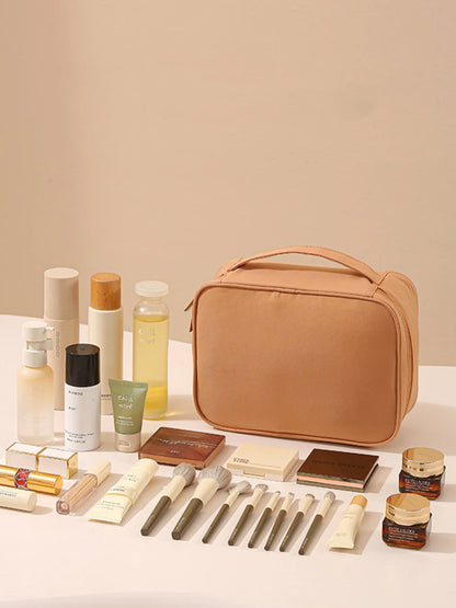 Oxford Tasche geoeffnet Faecher bag open compartments