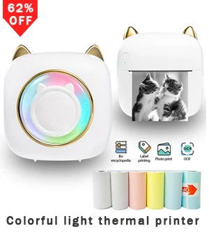 Verschiedene Farbvarianten mini printer color variants