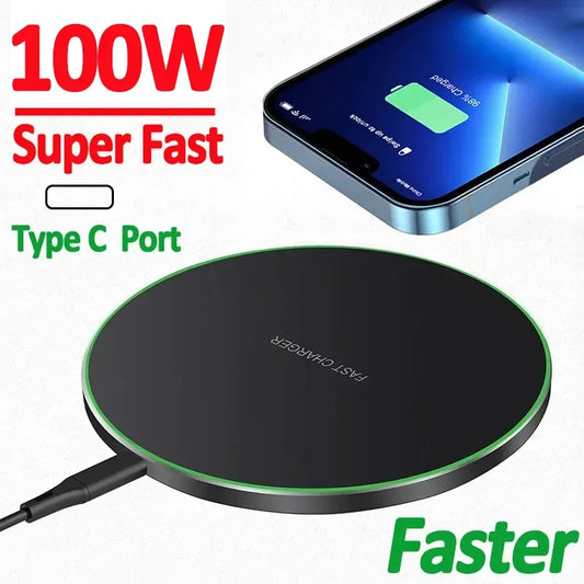 Wireless Charger Pad flach weiss iPhone Samsung wireless charger pad white