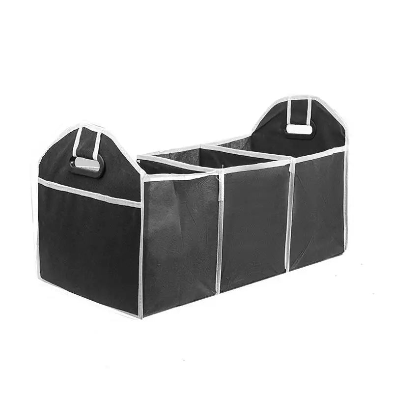 Alle Faecher ausgeklappt car organizer compartments expanded