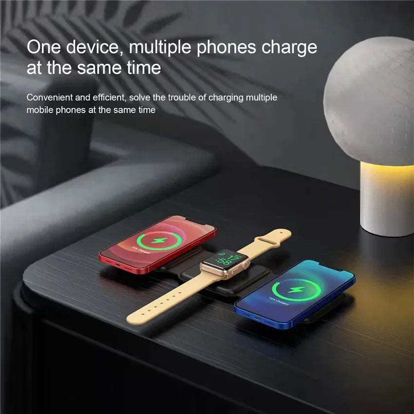 Lieferumfang 3-in-1 Ladestation charger packaging contents