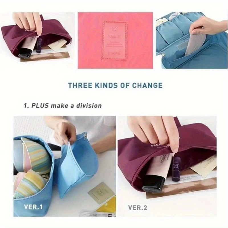 Portable BH-Unterwäsche-Organizer Reisetasche Kosmetiktasche 4 Farben Reise