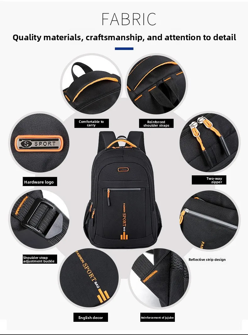 Anti-Diebstahl Laptop-Rucksack Wasserdicht USB Herren Business 15,6 Zoll Reise